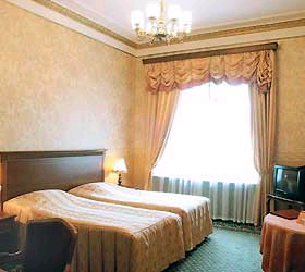 Двухместный номер в Московской гостинице Отель-Советский.